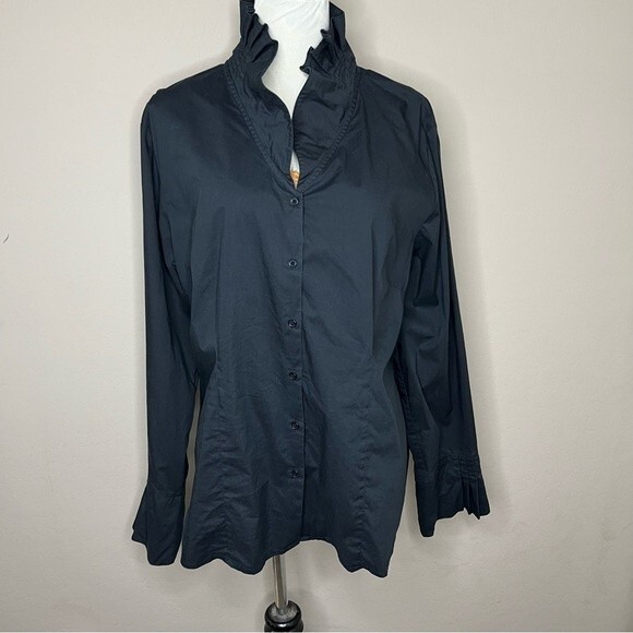 Soft Surroundings Womens Button Down Shirt - Picture 2 of 7